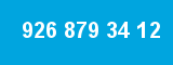 926 879 34 12 926 879 34 12
